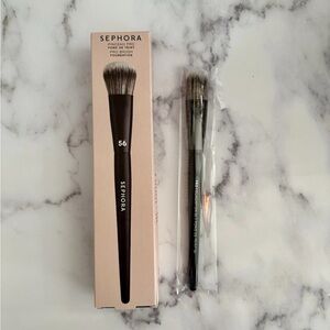 Sephora Pro Brush #56 Foundation Makeup Brush New In Box Full Size